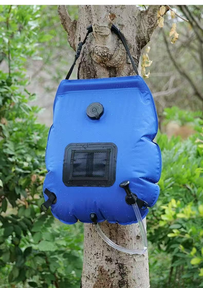 Camping water storage hot water bottle
