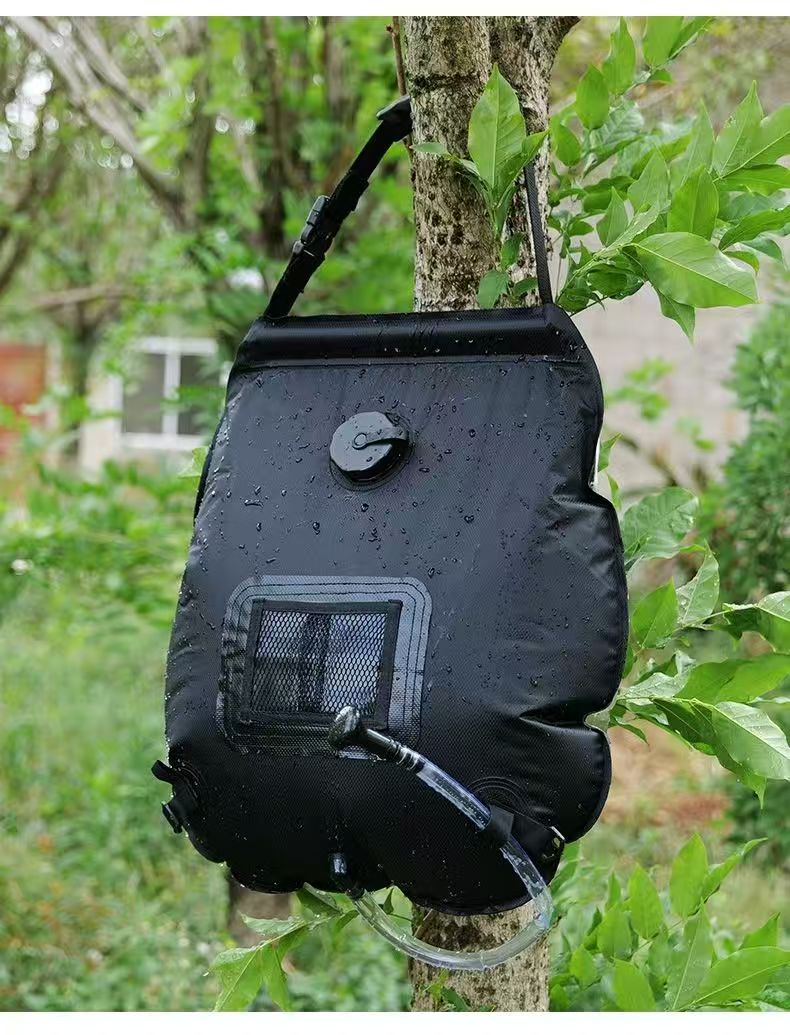 Camping water storage hot water bottle