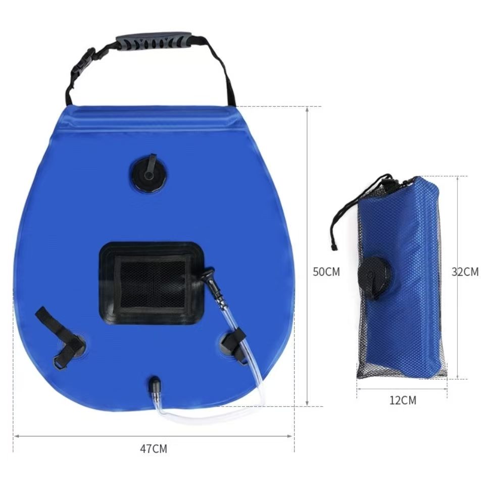 Camping water storage hot water bottle