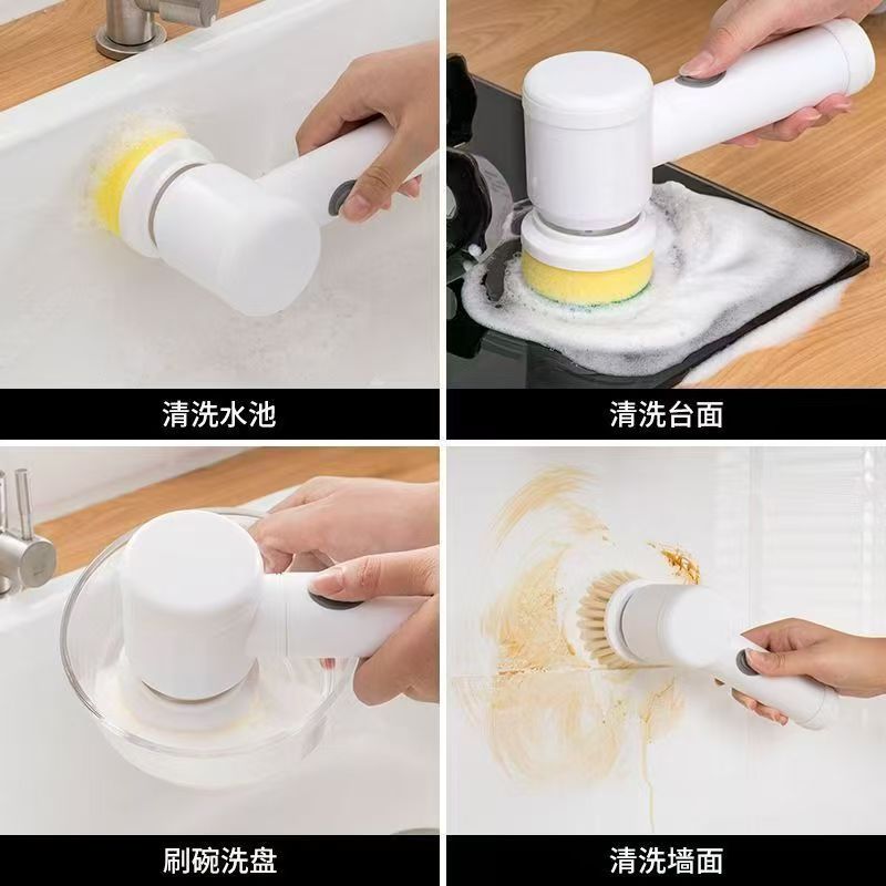 Electric cleaning brush