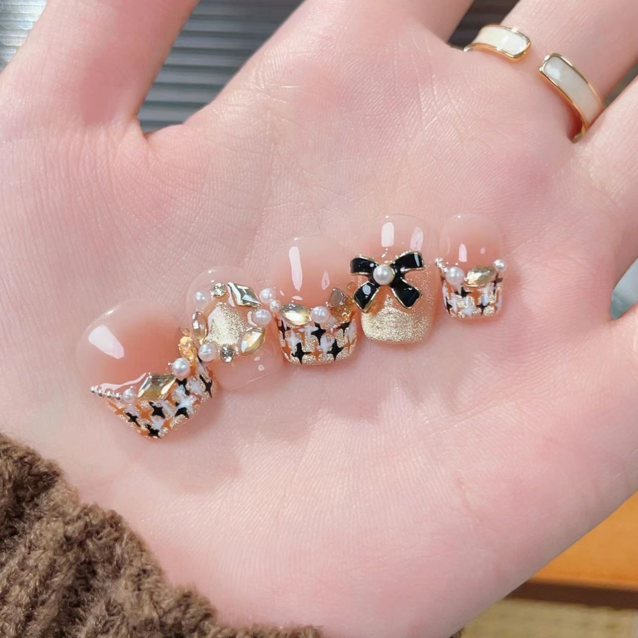 Handmade wearable nails-36 pieces, buy one get one free