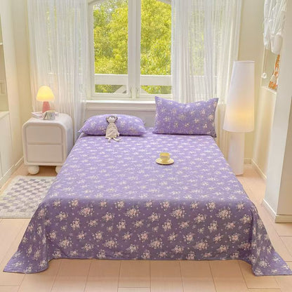 A-grade double-layer yarn bedding three-piece set