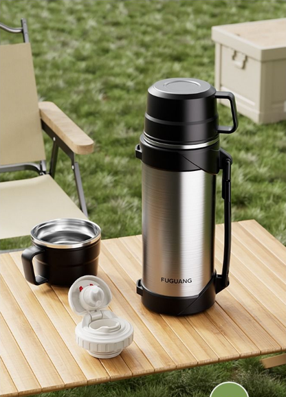 Electric stew pot and thermos cup