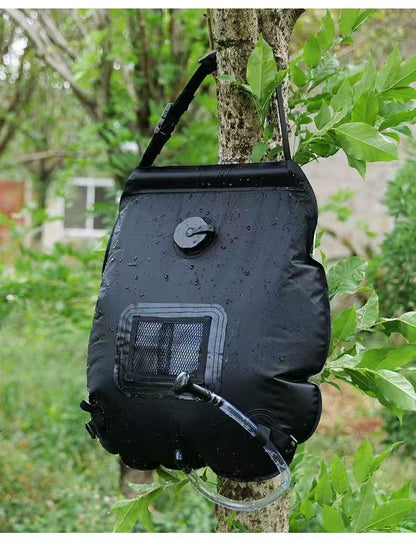 Camping water storage hot water bottle