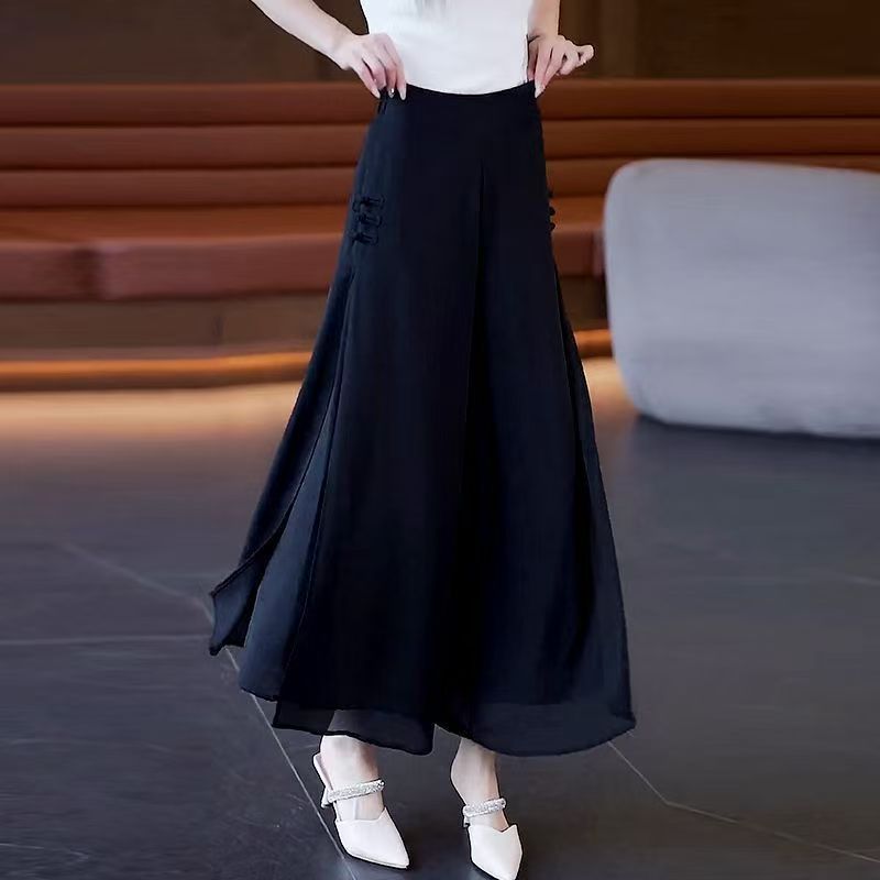 high-waisted cropped pants-高腰九分裤