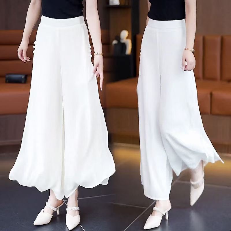 high-waisted cropped pants-高腰九分裤