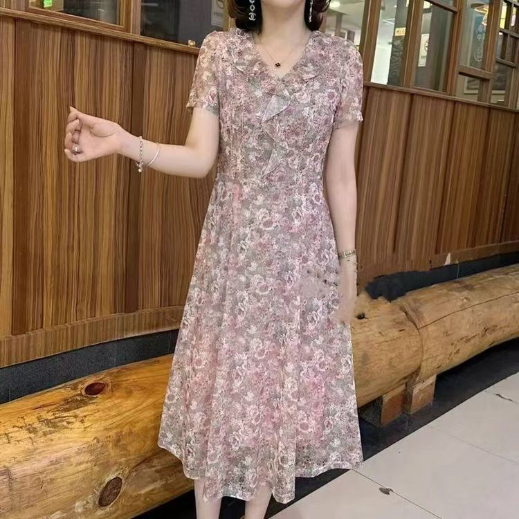 floral dress-碎花连衣裙