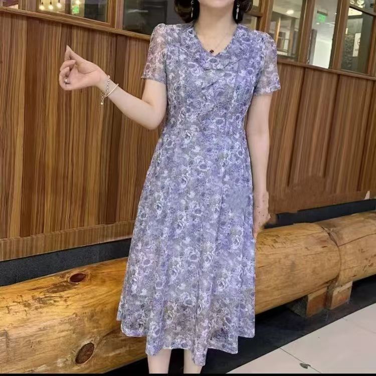 floral dress-碎花连衣裙