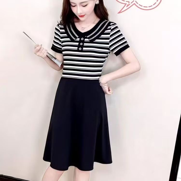 Fake two-piece dress-假两件连衣裙