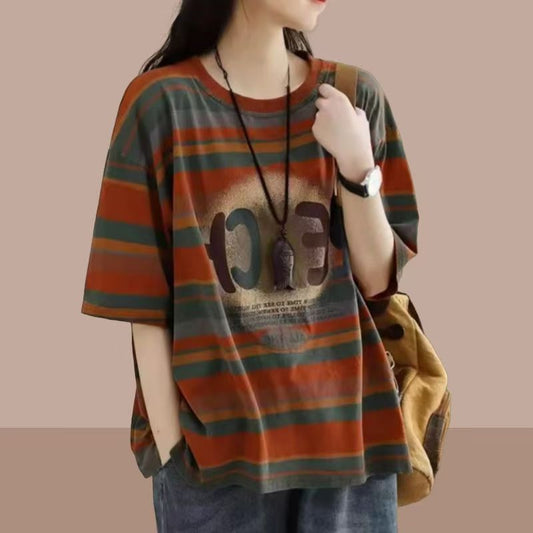 Striped T-shirt-条纹T恤