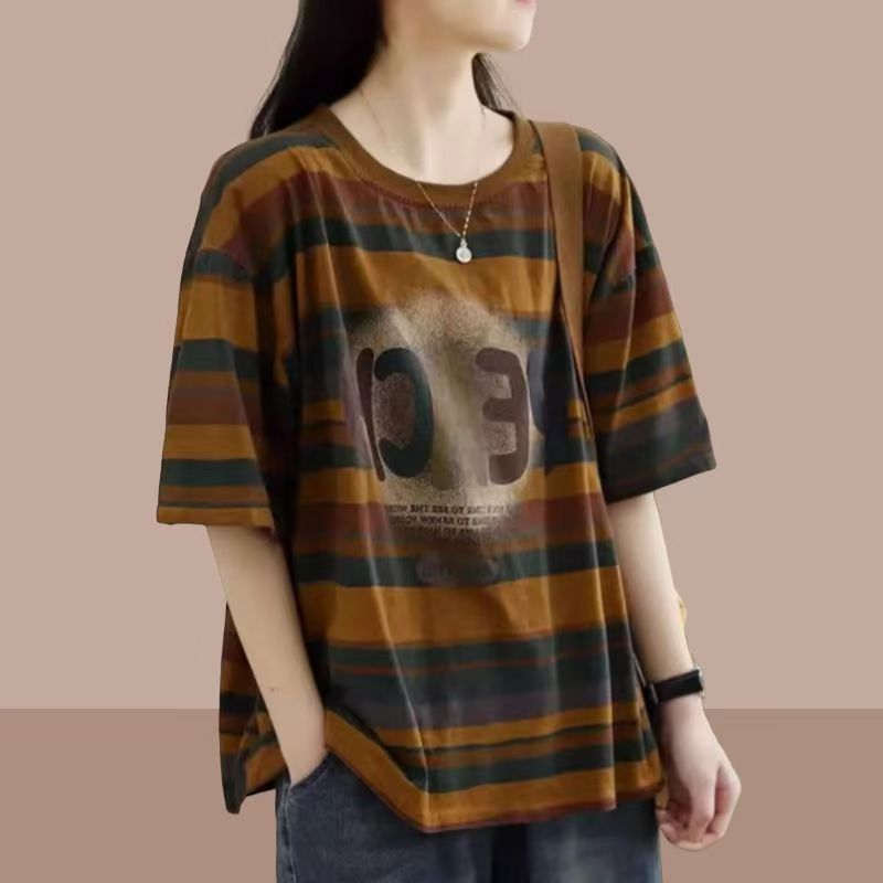 Striped T-shirt-条纹T恤