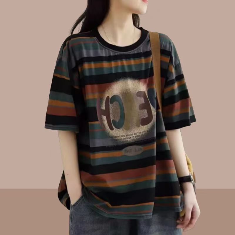 Striped T-shirt-条纹T恤
