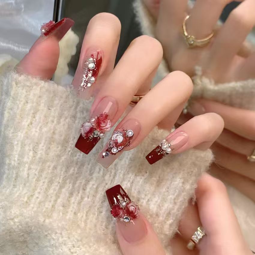 Handmade wearable nails-36 pieces, buy one get one free