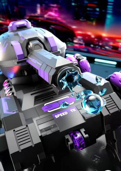 360° rotating remote control tank