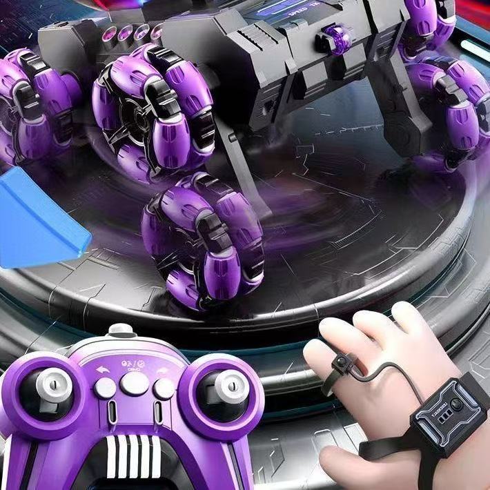 360° rotating remote control tank